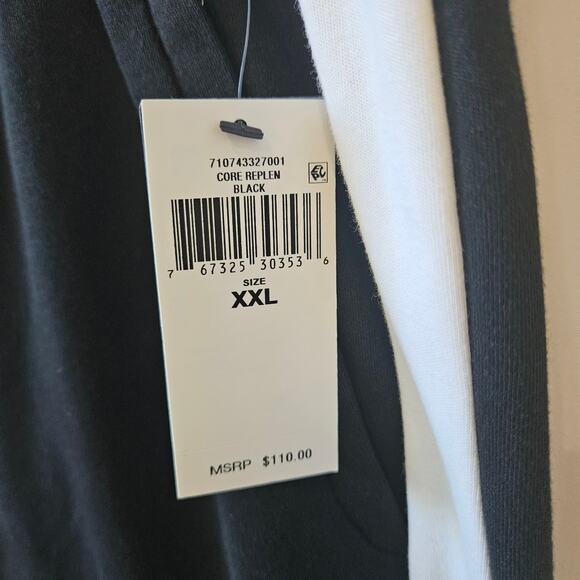 Polo Ralph Lauren [Read] Cotton Interlock Pants Drawstring Black White XXL - Picture 4 of 11